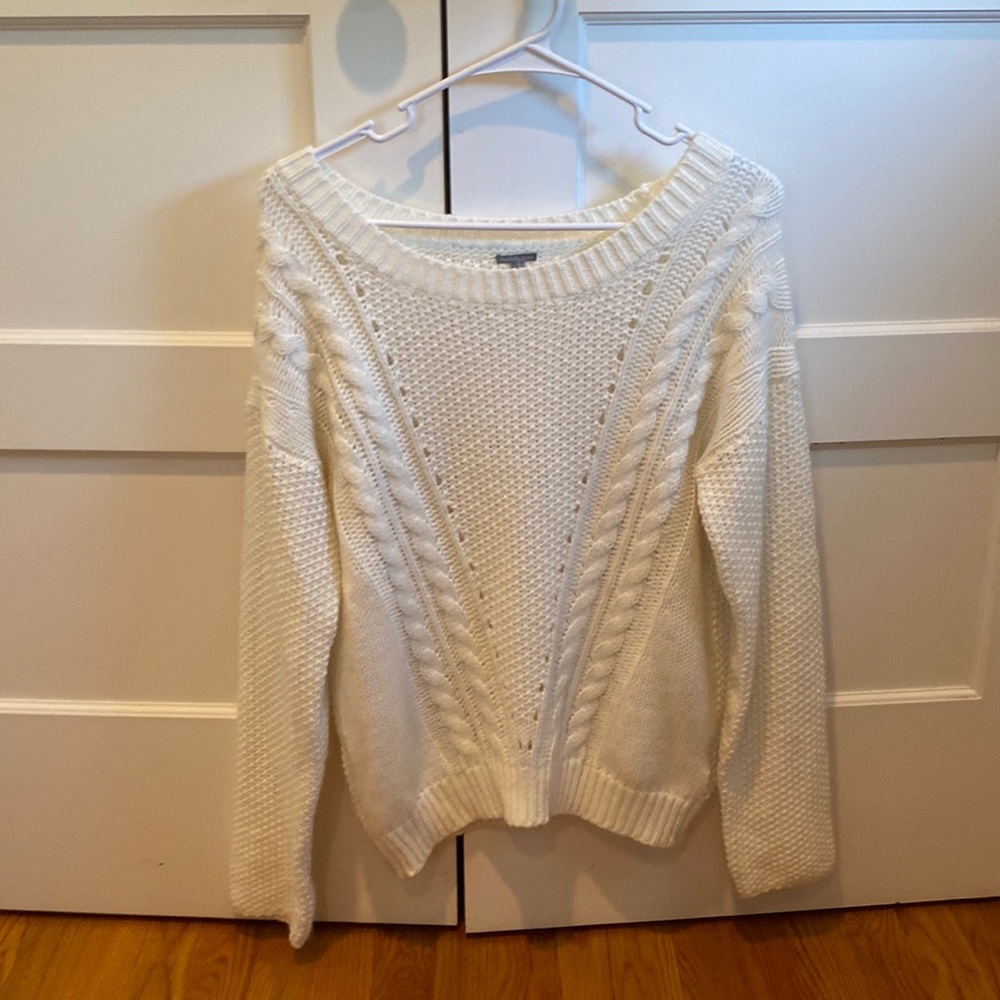 White sweater